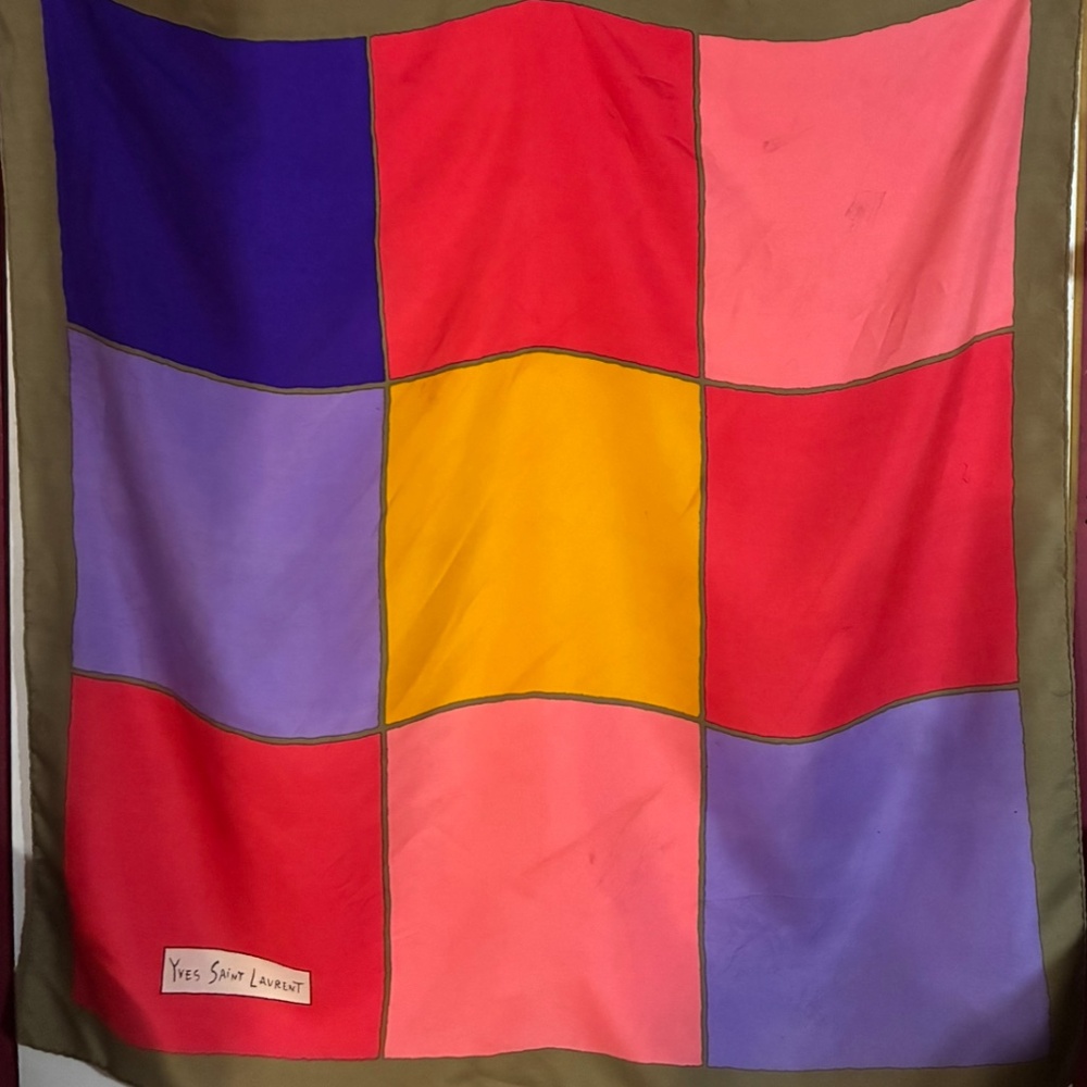 Gorgeous Yves Saint Laurent Scarf